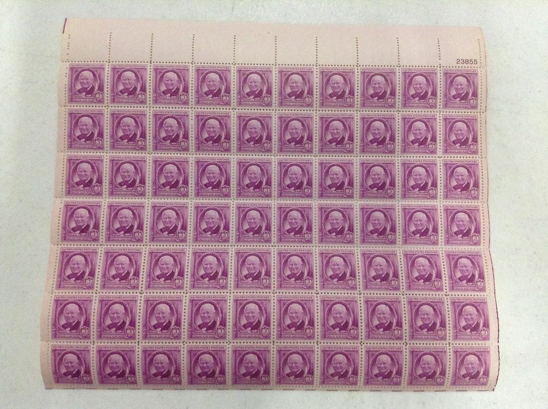3 Cent Stamp Sheet (1 of 1)