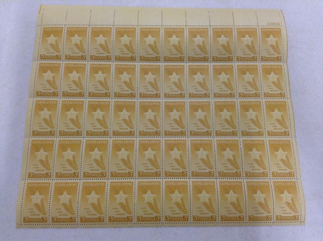 3 Cent  Stamp Sheet (1 of 1)