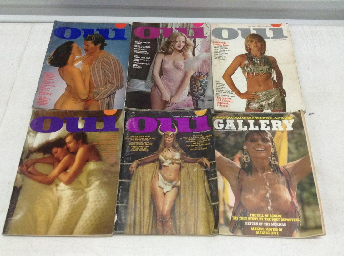 1970s Oui Magazines (1 of 1)