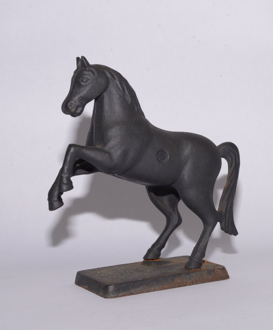 Cast iron horse statue 7.25" tall (1 of 1)
