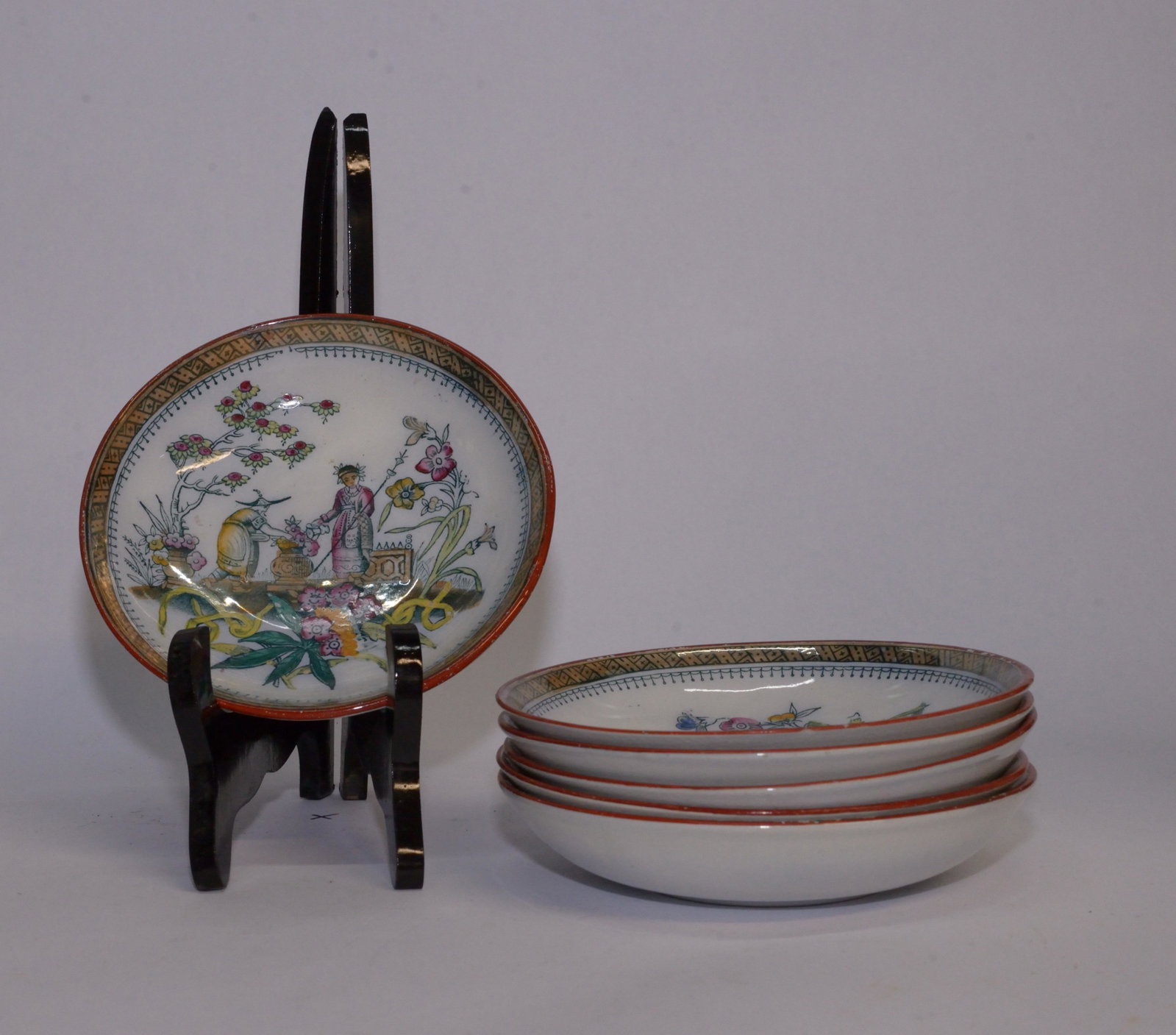 6 Edge Malkin & Co B Chang Bowls 5.75" Wide: 6 Edge Malkin & Co B Chang Bowls 5.75" Wide