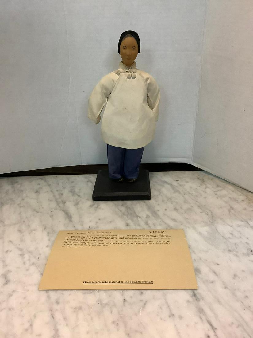 Newark Museum Costume figure nursemaid (1 of 1)
