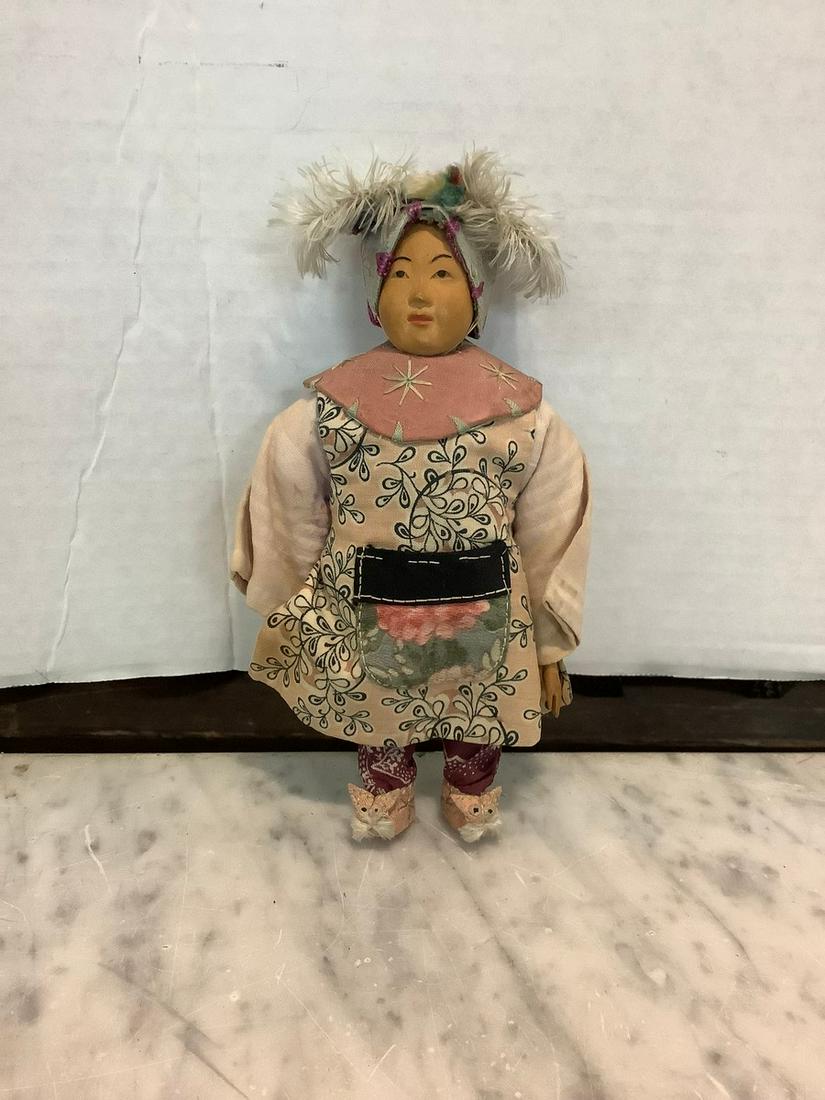 Newark Museum Costume figure child doll 7" tall (1 of 1)