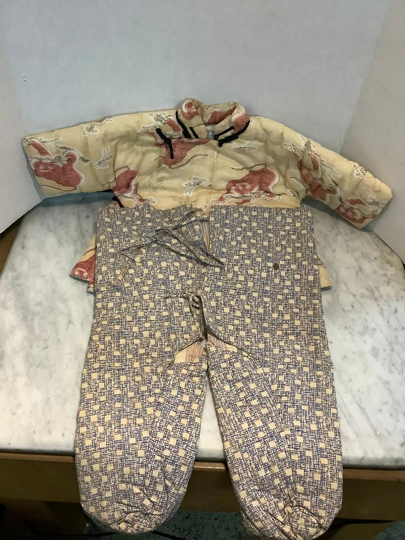 newark museum child's outfit jacket and pants (1 of 1)