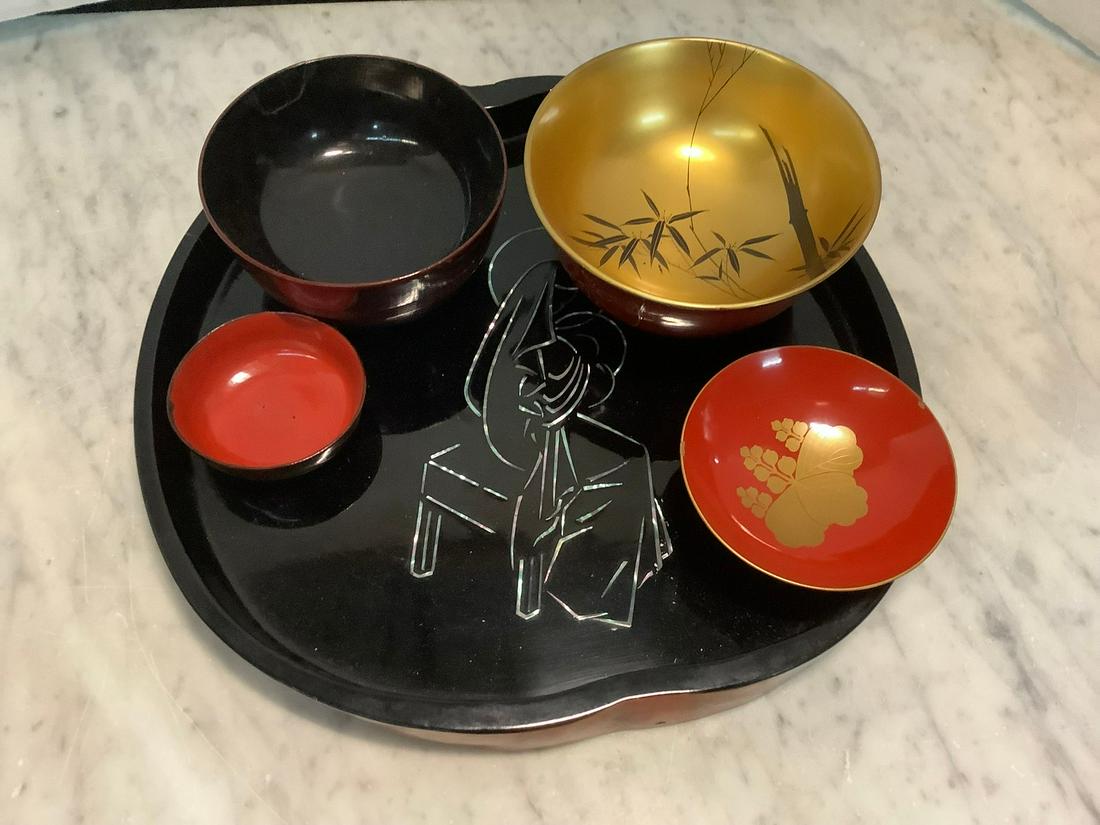 Liquor tray and cups (1 of 1)