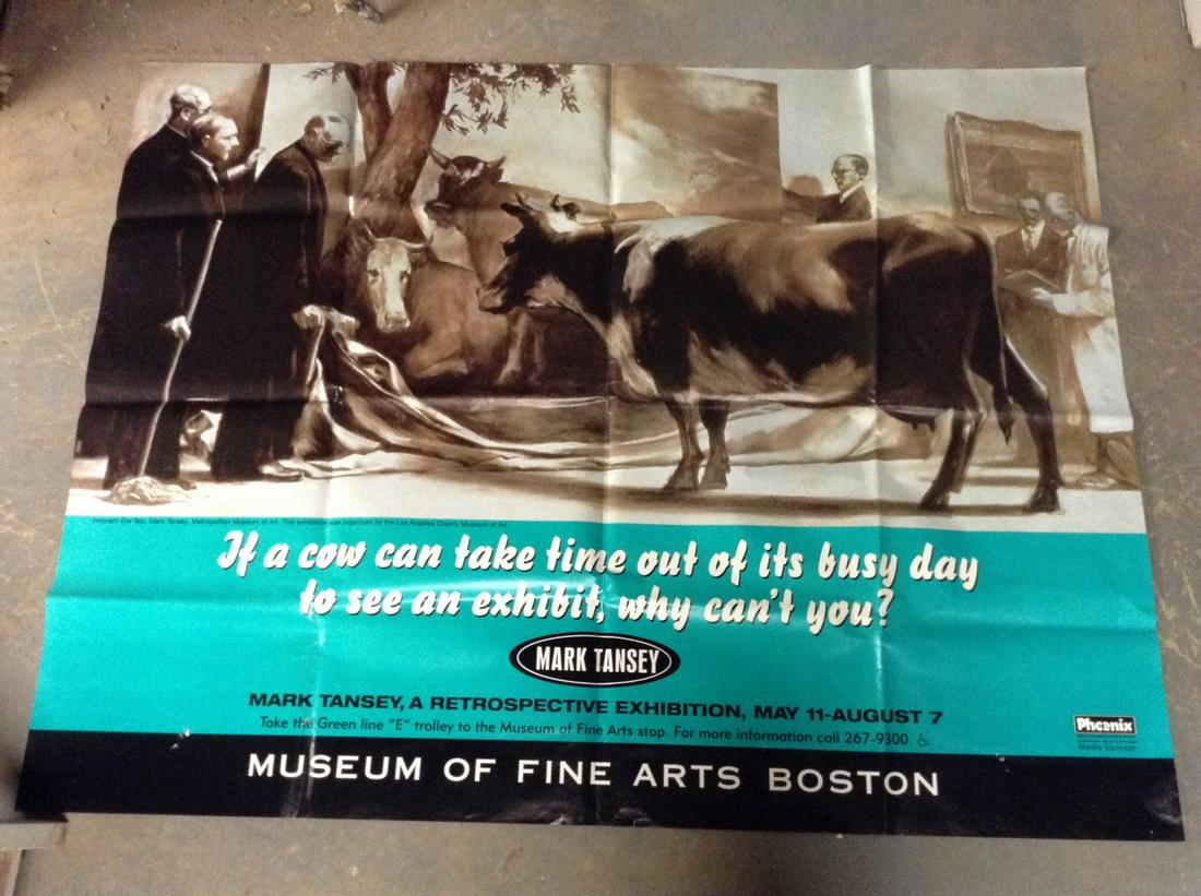 Mark Tansey Metropolitan Museum of Art Poster 60"x46": Mark Tansey Metropolitan Museum of Art Poster 60"x46"