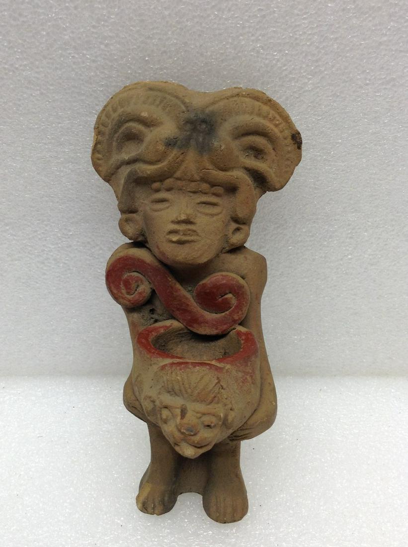 Primitive Aztec figure 5" (1 of 1)