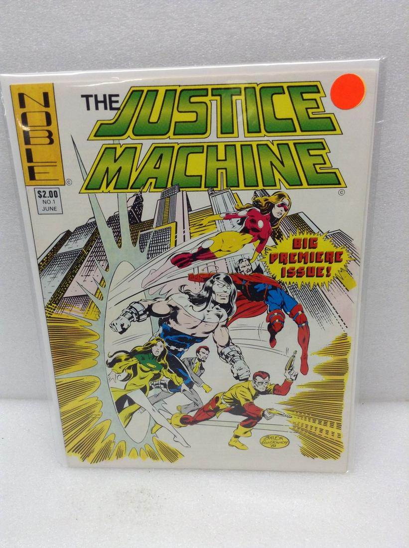 The Justice Machine Comic: The Justice Machine Comic