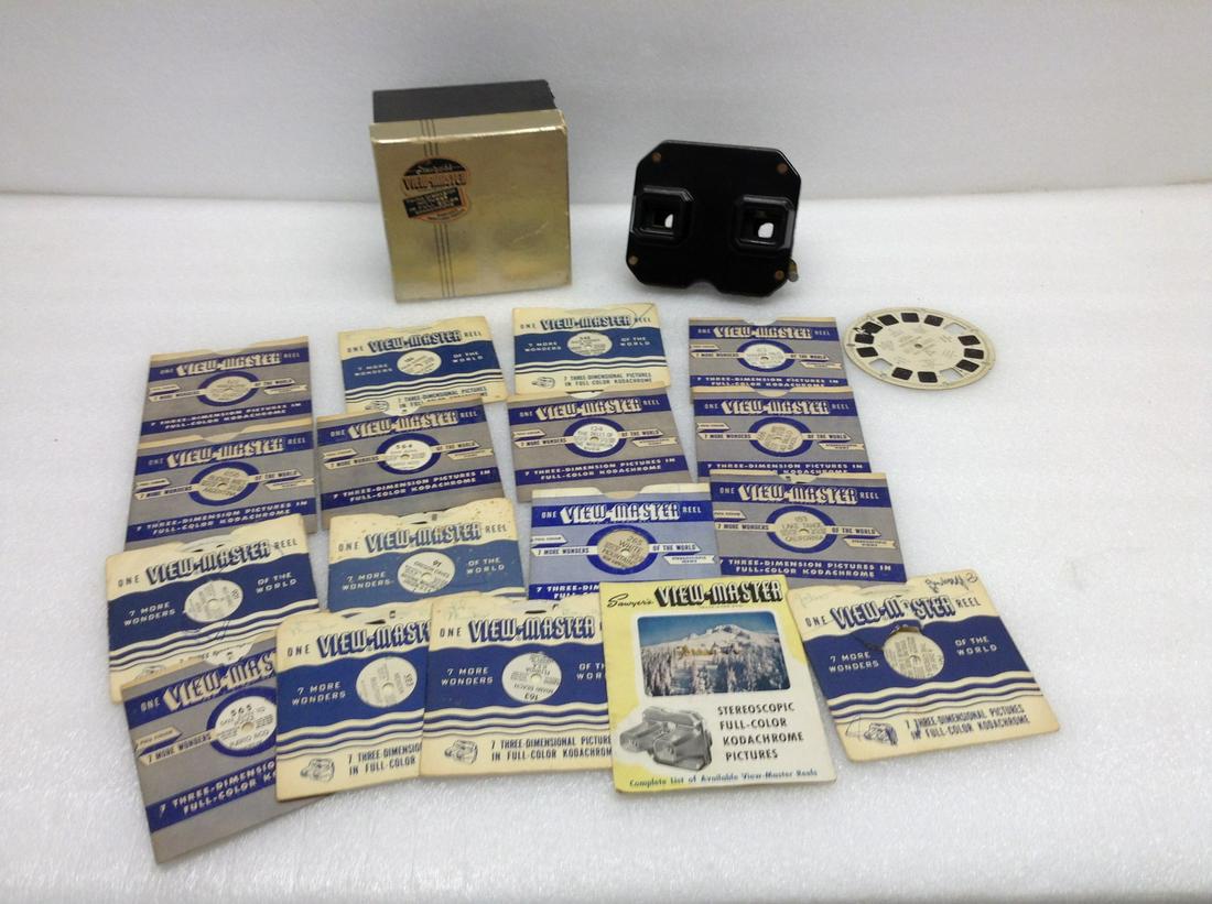 Viewmaster Sawyers 20 Reels Asstd Countries & Cities (1 of 1)