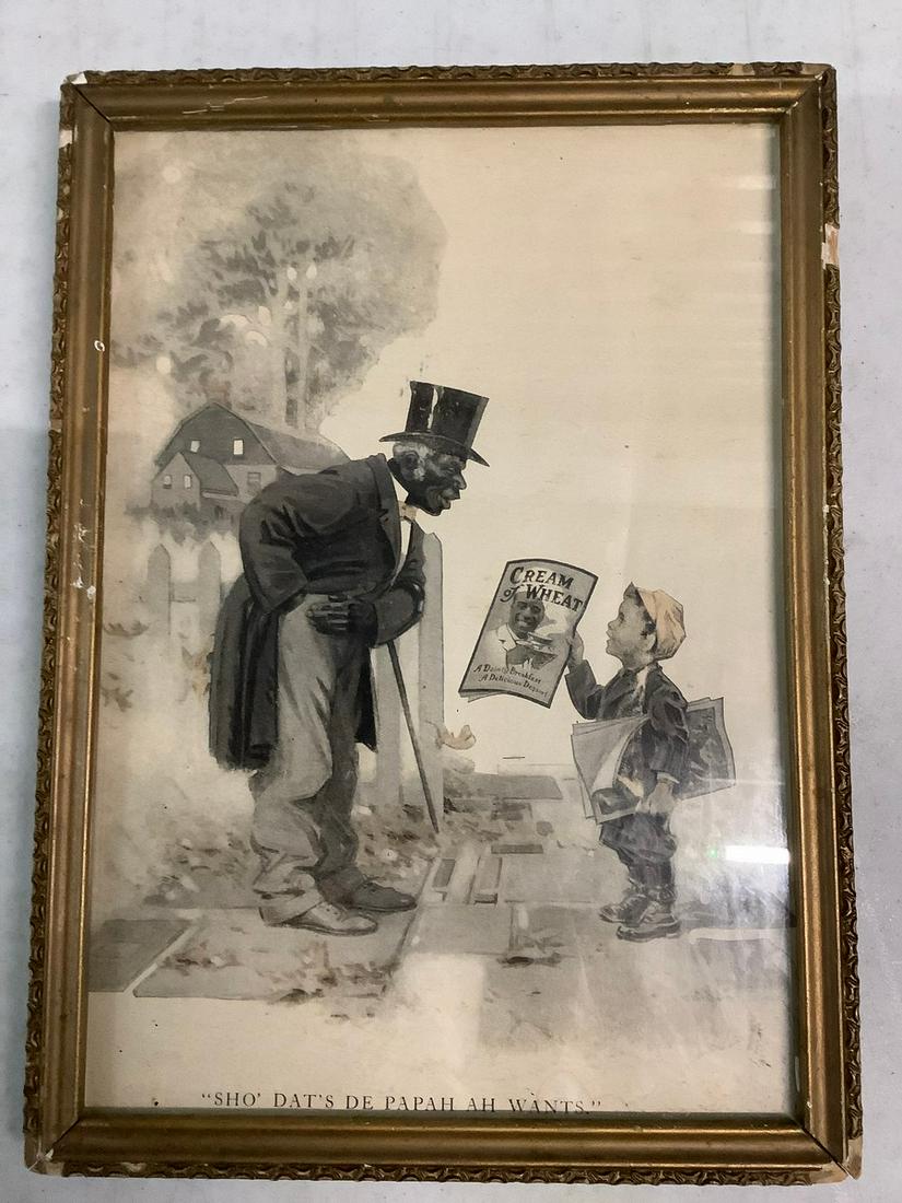 1910 Cream of Wheat advertising picture 11x8 (1 of 1)