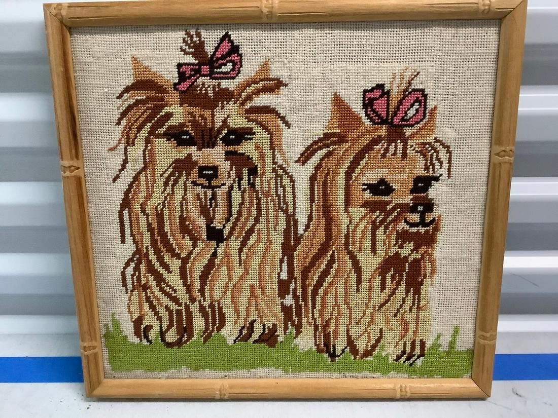 Needle point art dogs 14x14 (1 of 1)
