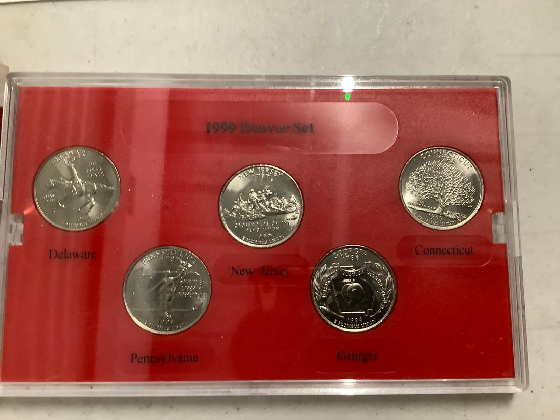 1999 Denver Mint edition state quarter collection (1 of 1)