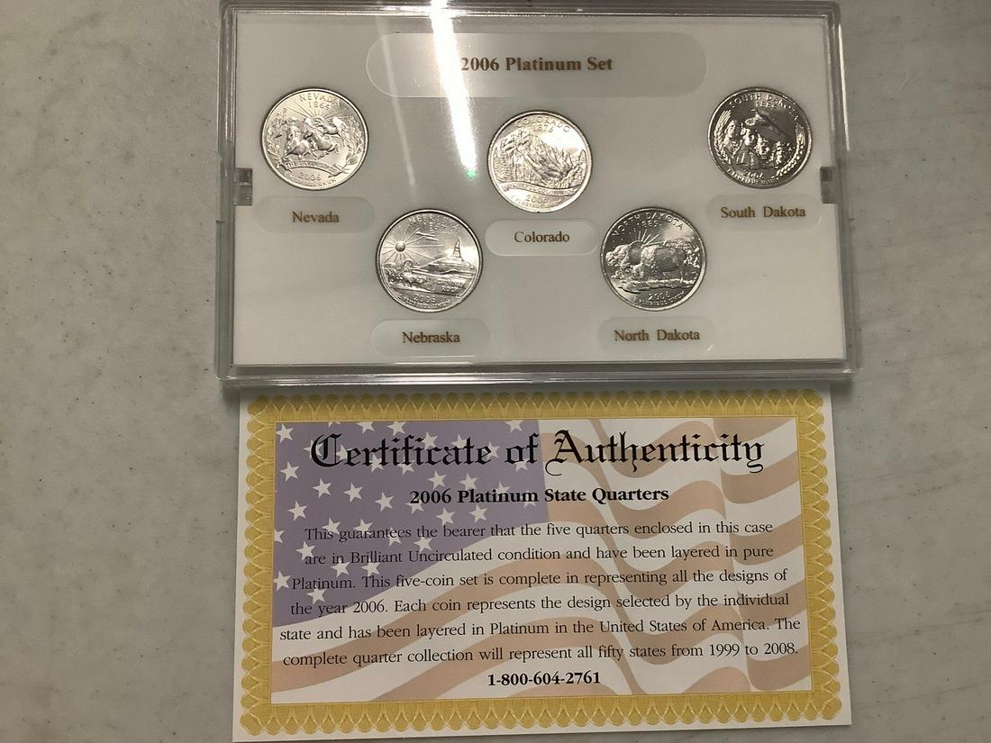 2006 platinum edition state quarter collection (1 of 1)
