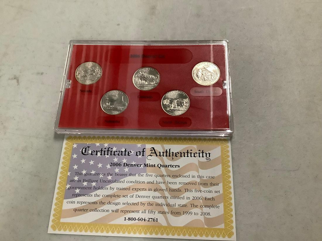2006 Denver Mint Edition State Quarter Collection (1 of 1)