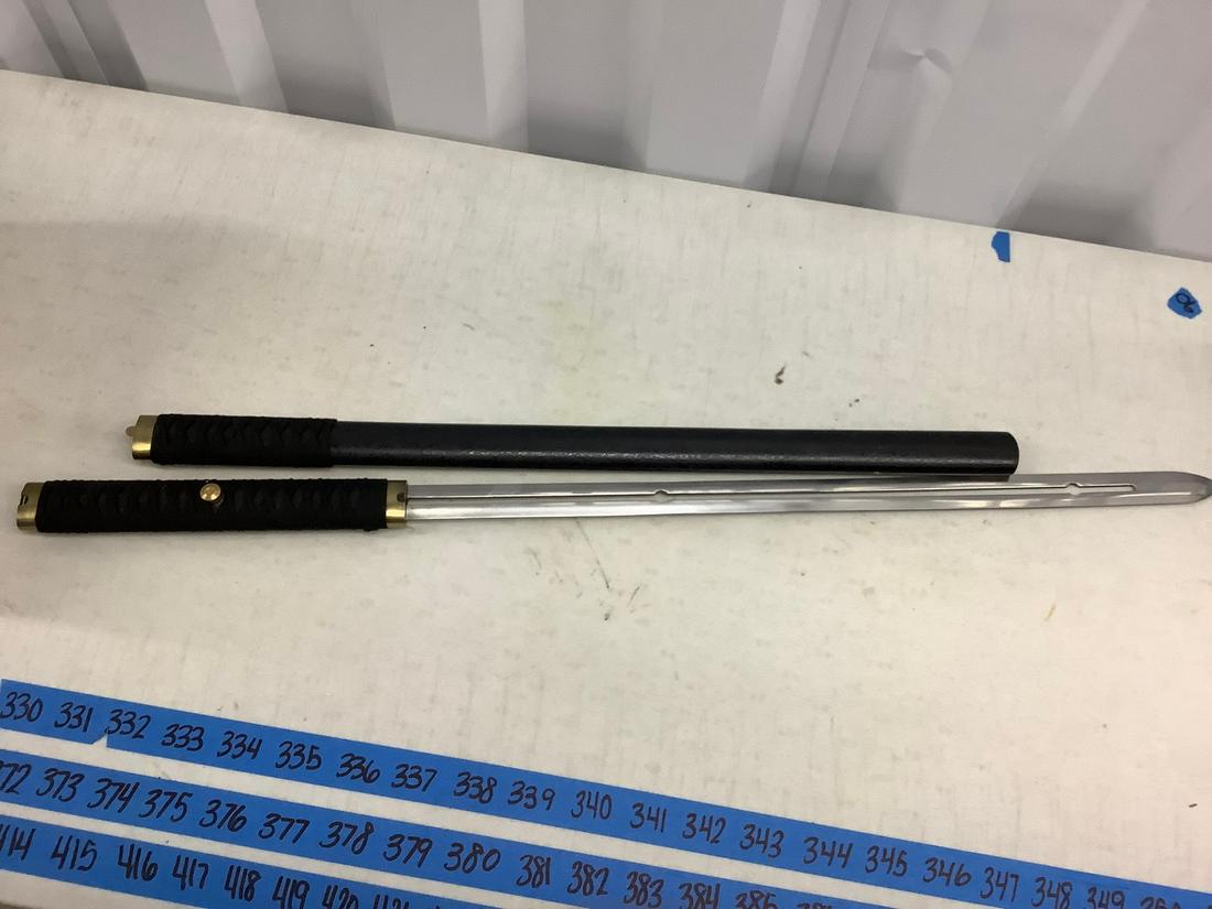 Chinese Stainless Steel Sword (1 of 1)