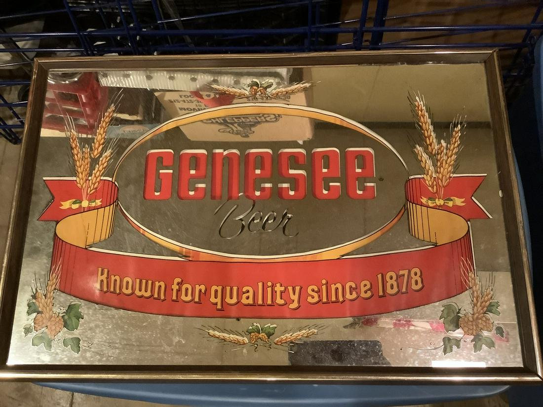 Genesee Beer Mirror 24"x 16": Genesee Beer Mirror 24"x 16"