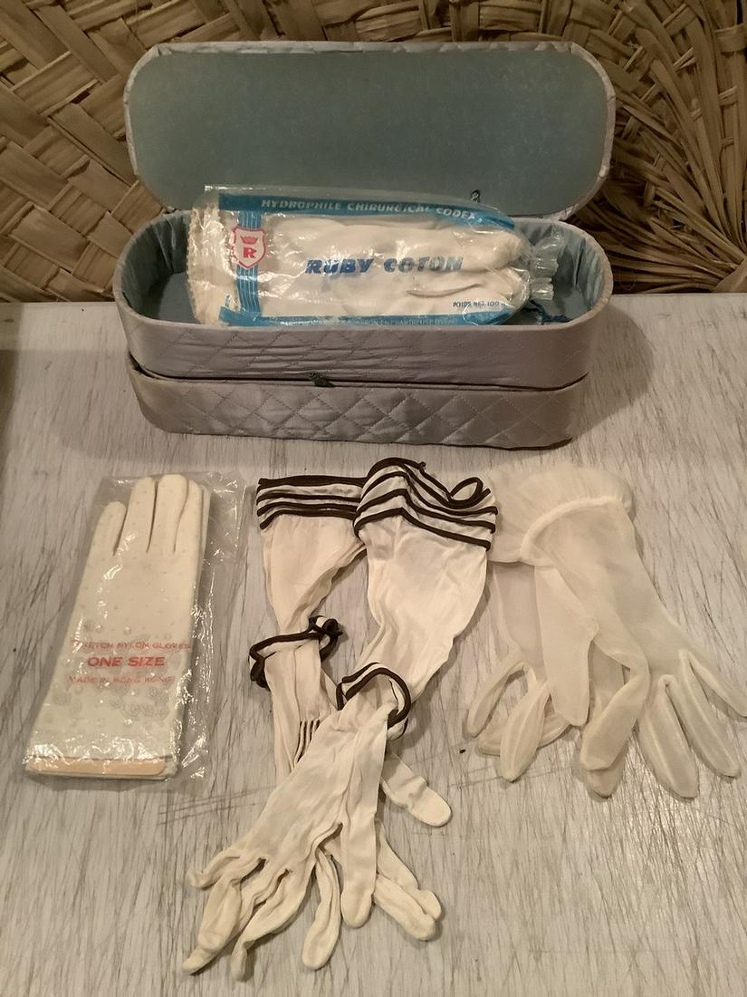 Vintage Gloves and glove boxes: Vintage Gloves and glove boxes