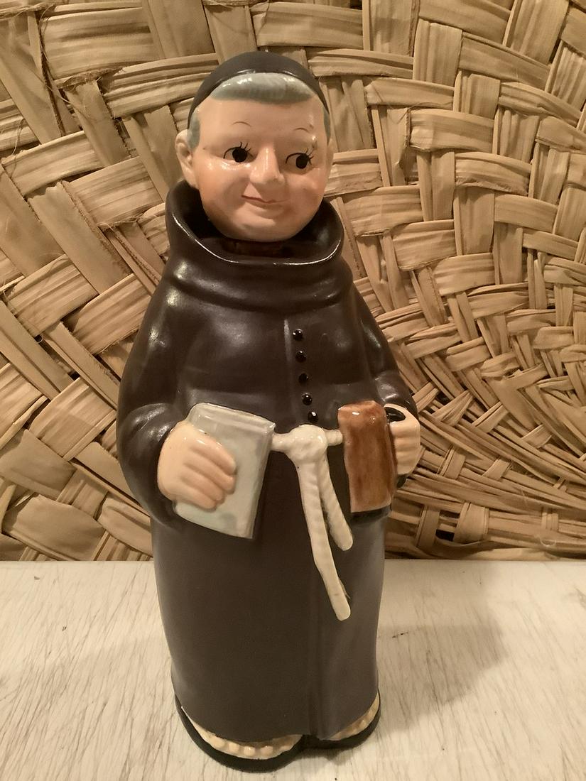 Friar Monk Decanter 9.5" tall (1 of 1)