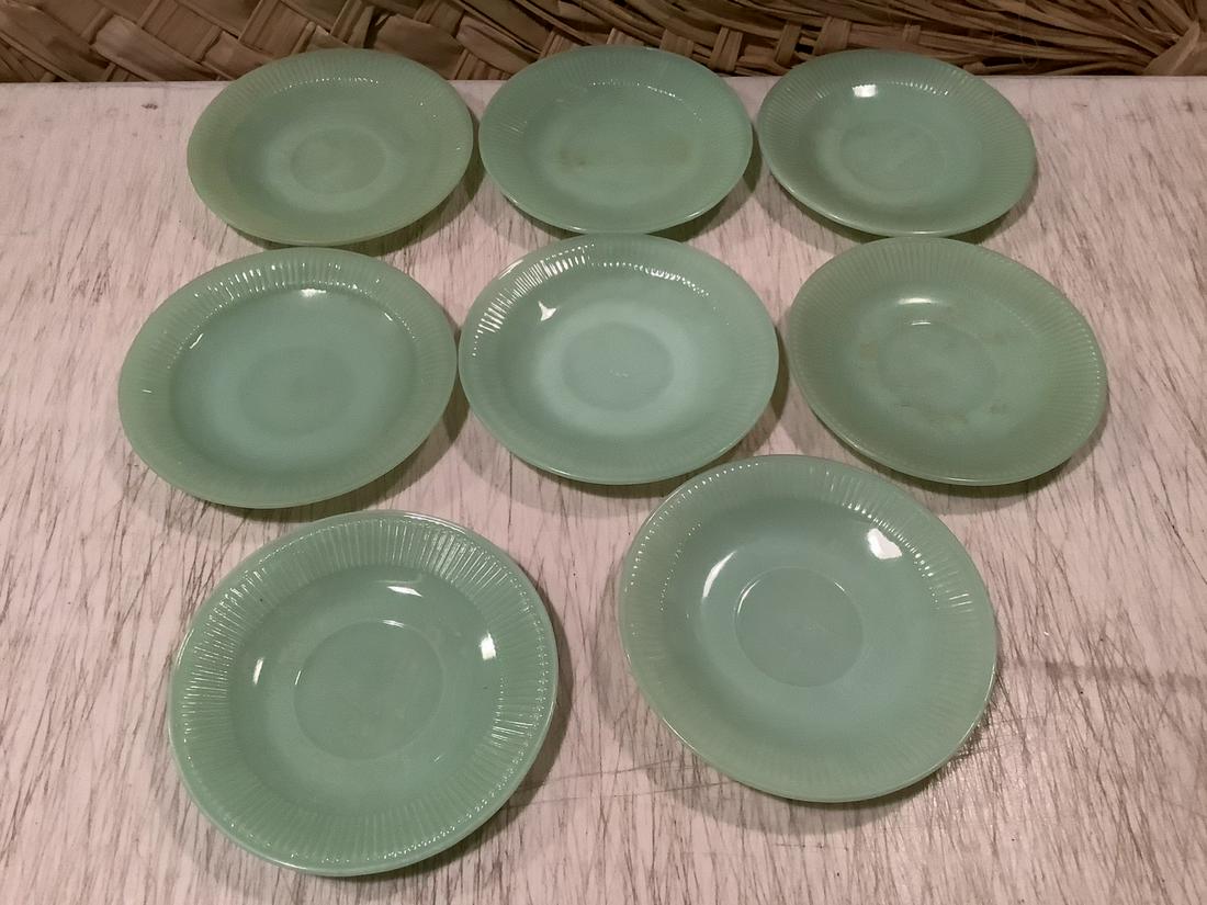 Jadeite Saucers: Jadeite Saucers