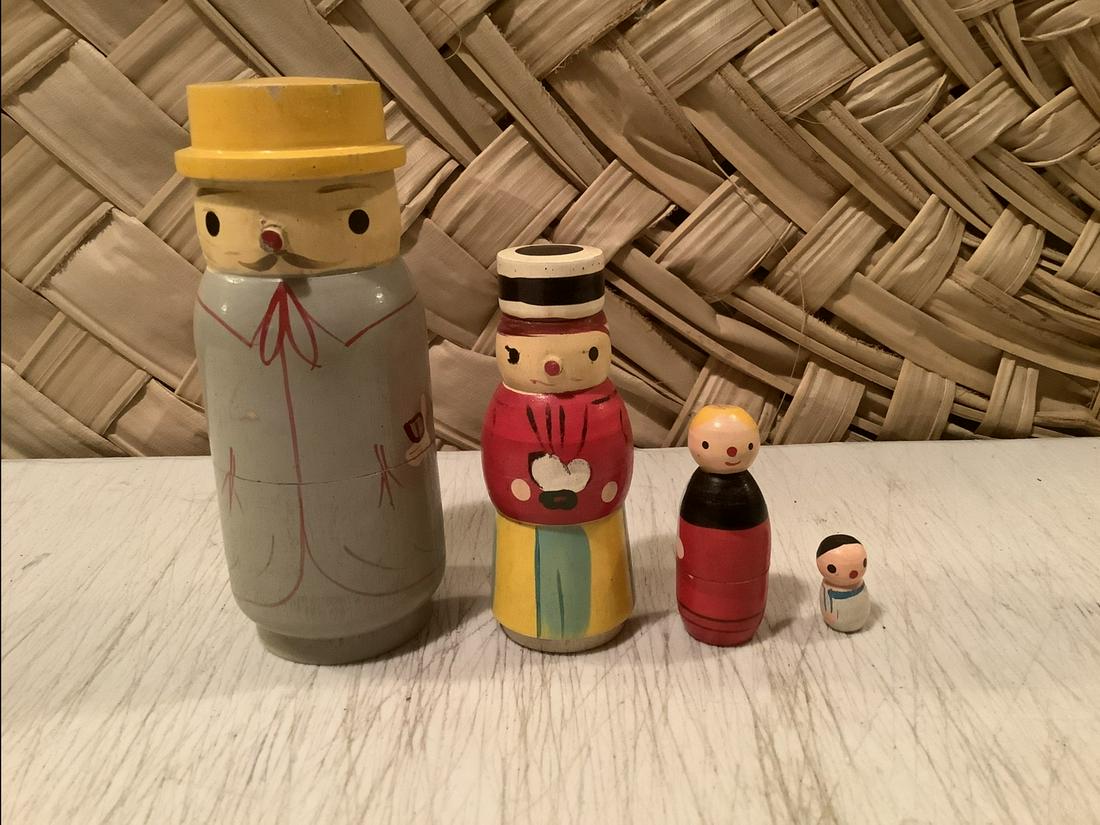Wood Nesting Doll: Wood Nesting Doll