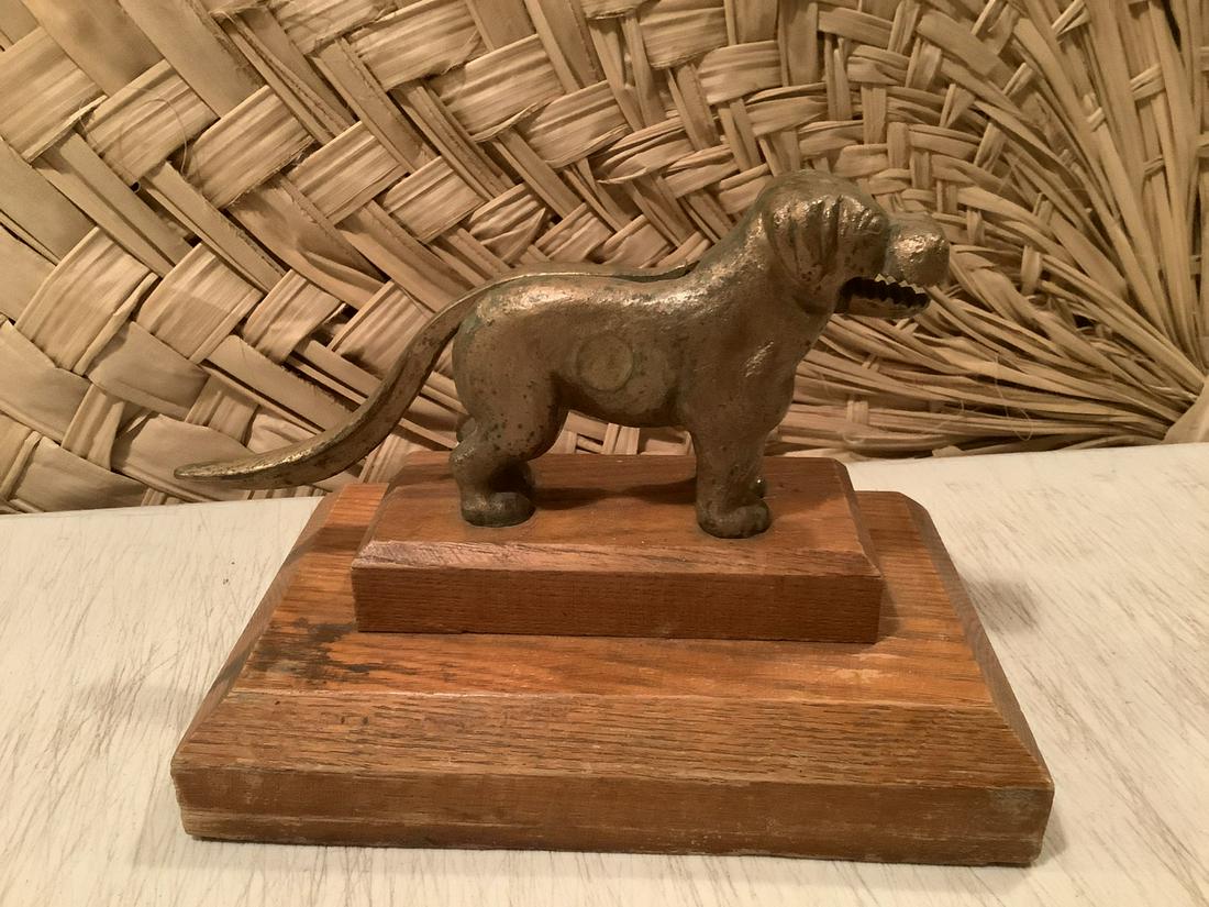Brass Dog Nutcracker (1 of 1)