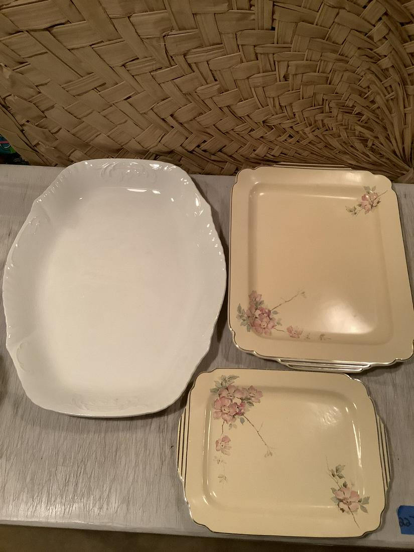 Early 1900s Johnson Bros Ironstone Platter 18" and (1 of 1)