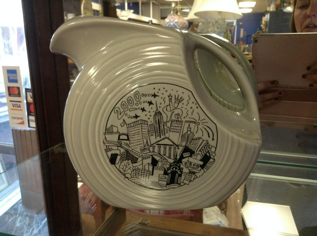 Fiestaware Commemorative pitcher: Fiestaware Commemorative pitcher