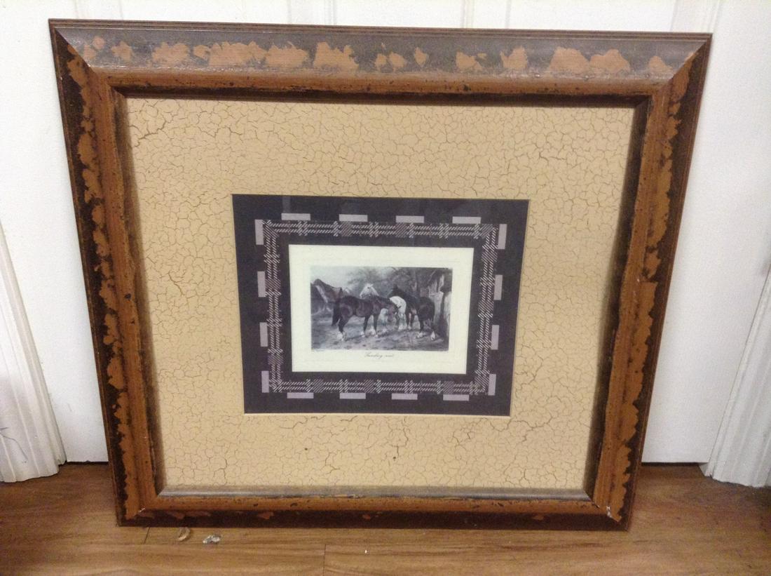 Signed Horse Print 22"x20.5" (1 of 1)