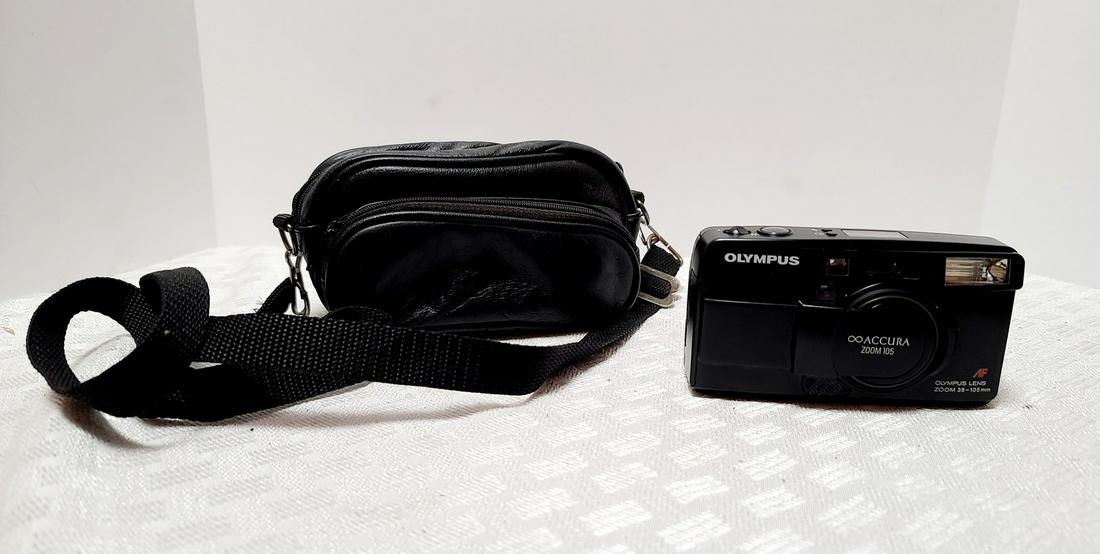 Olympus Camera & Case (1 of 1)