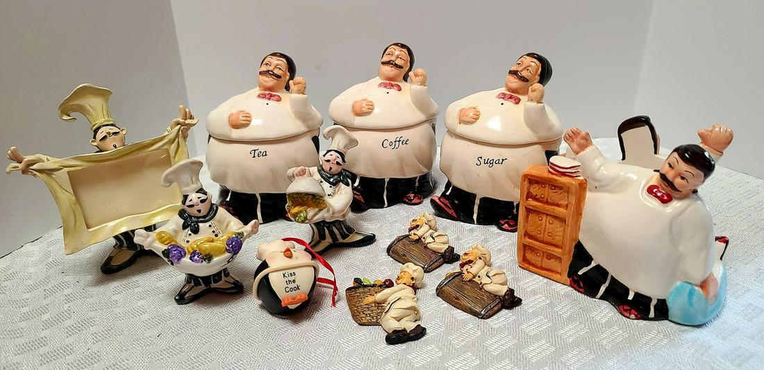 Kitchen Chef Items incl Coffee Jars (1 of 1)