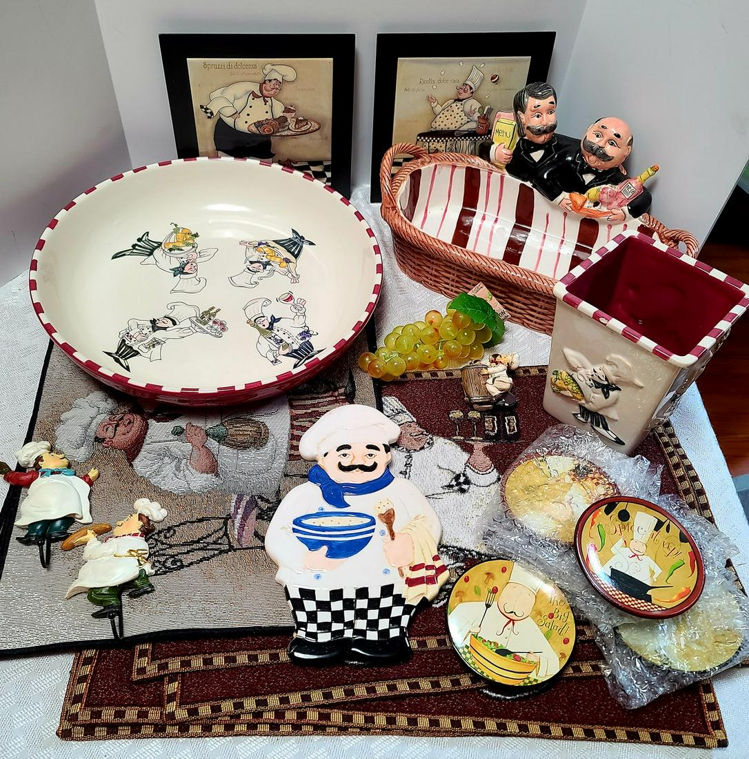 Kitchen Chef Items incl Pasta Bowl (1 of 1)