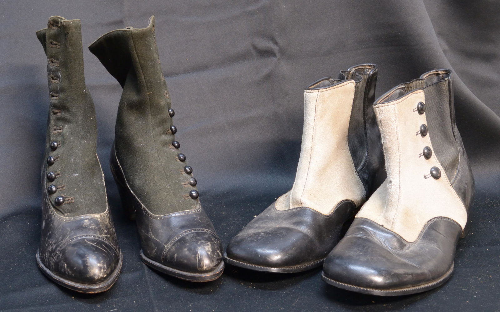 Two Pairs of Early 1900s Vintage Shoes - Continentals (1 of 1)