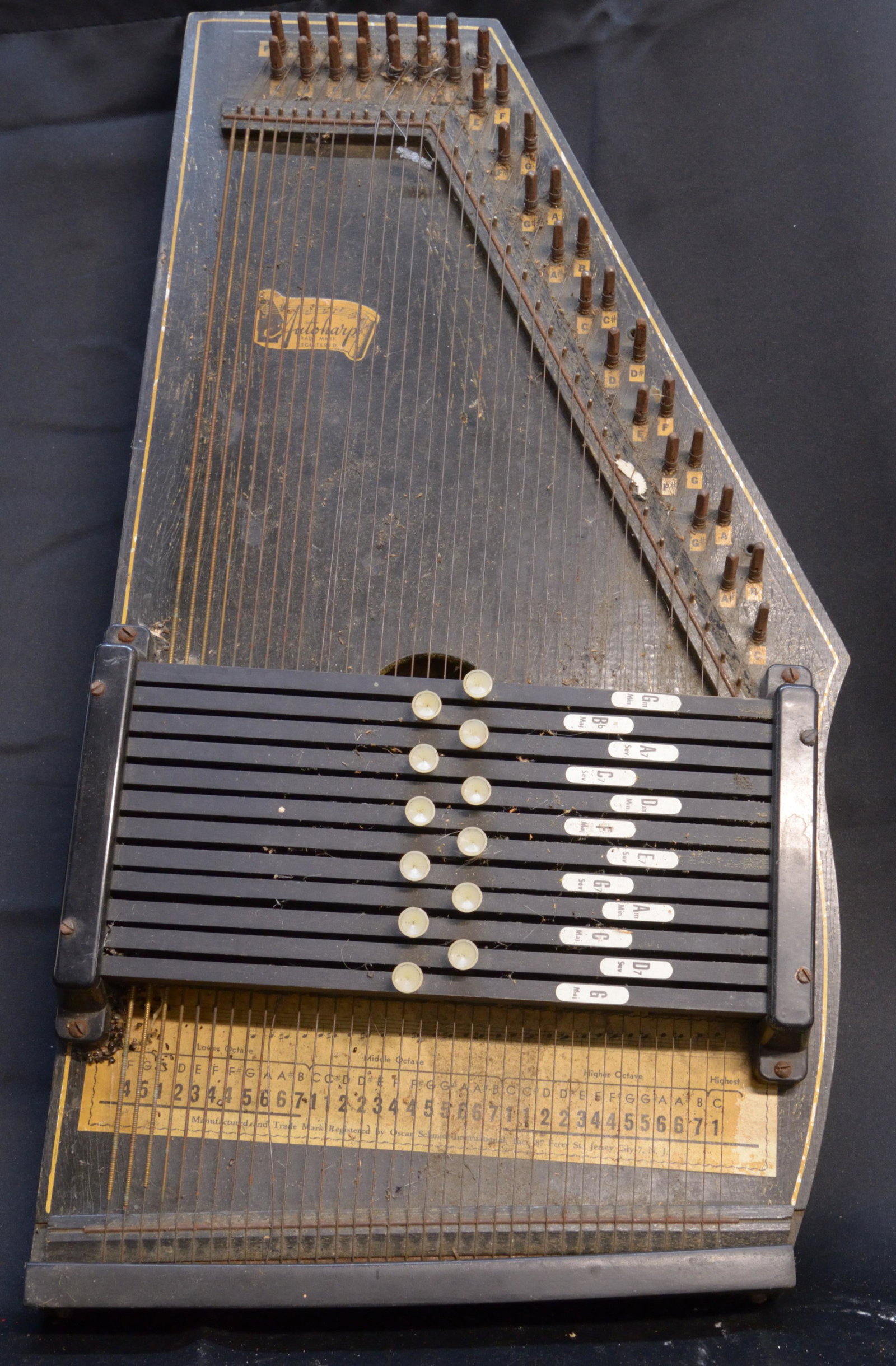 Vintage Autoharp Oscar Schmidt Internationl (1 of 1)