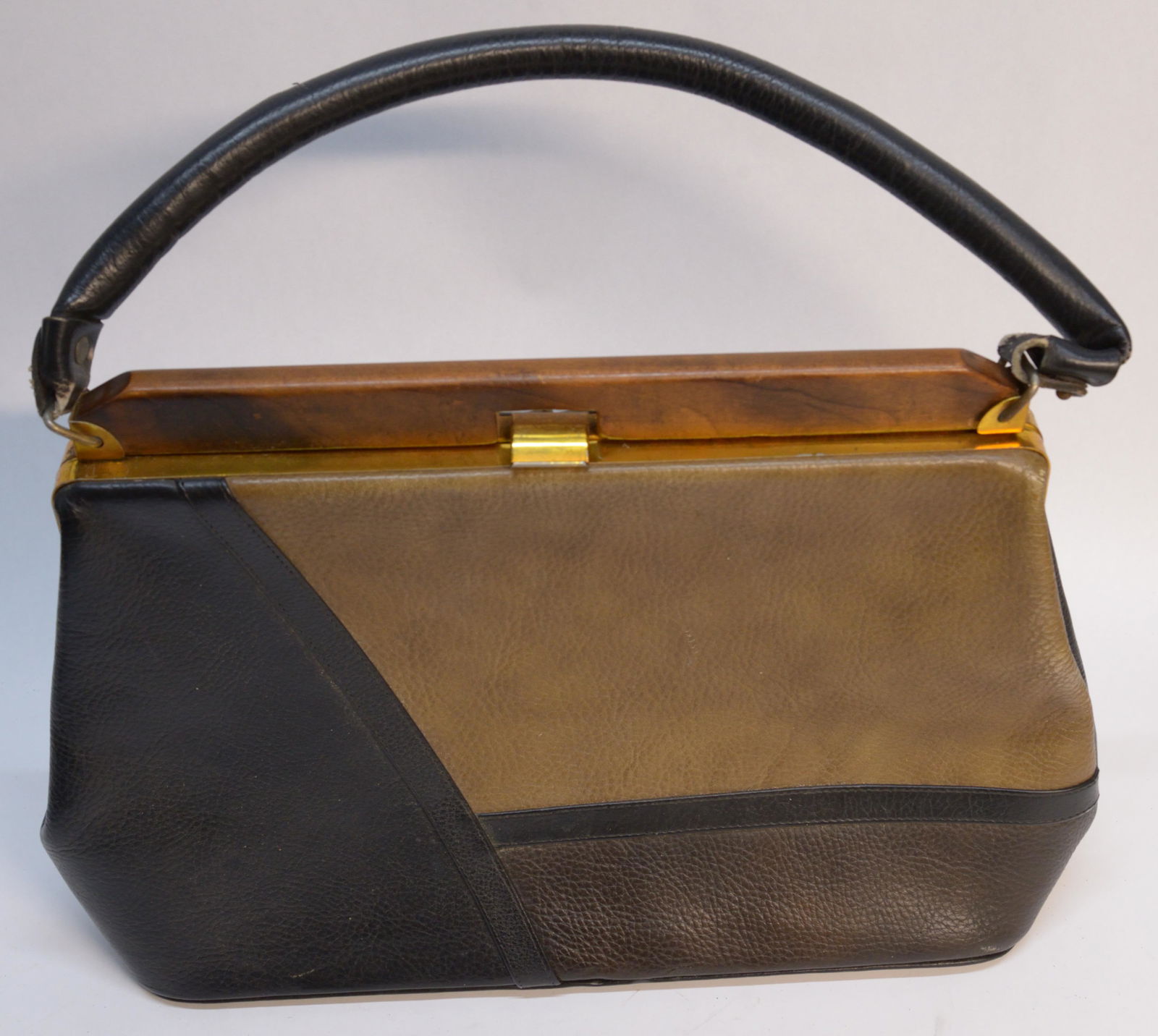 Vintage Continental Hand-Crafted Leather Purse (1 of 2)