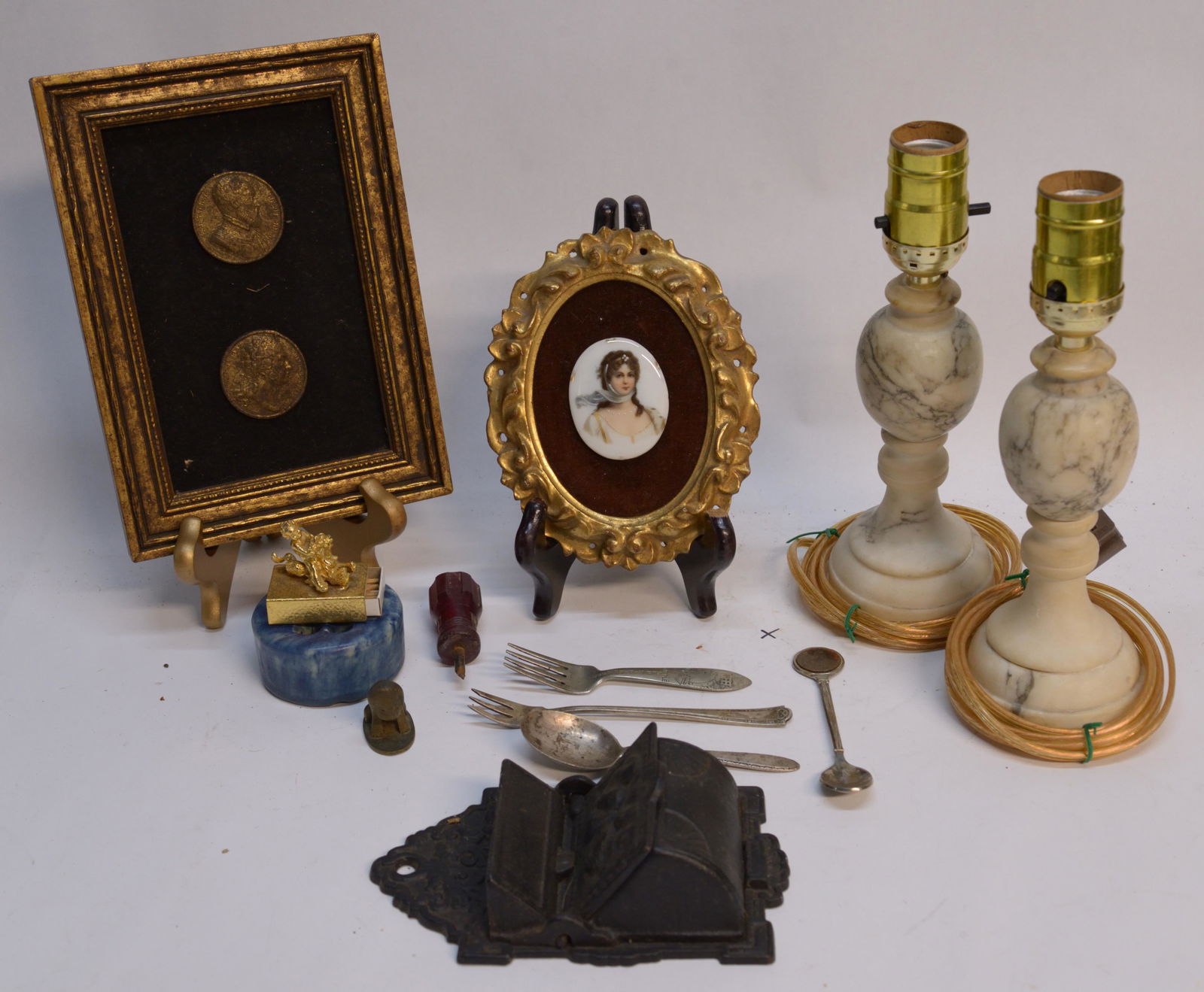 Lot of Assorted Itmes including Small Bronse Chinses (1 of 1)
