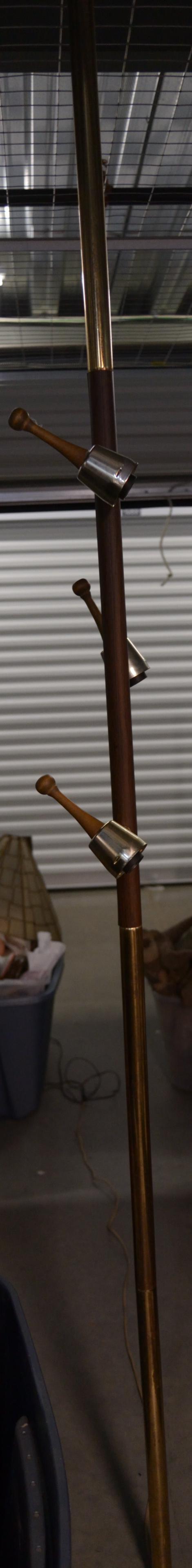 Mid century modern vintage tension pole lamp 91.75" (1 of 2)