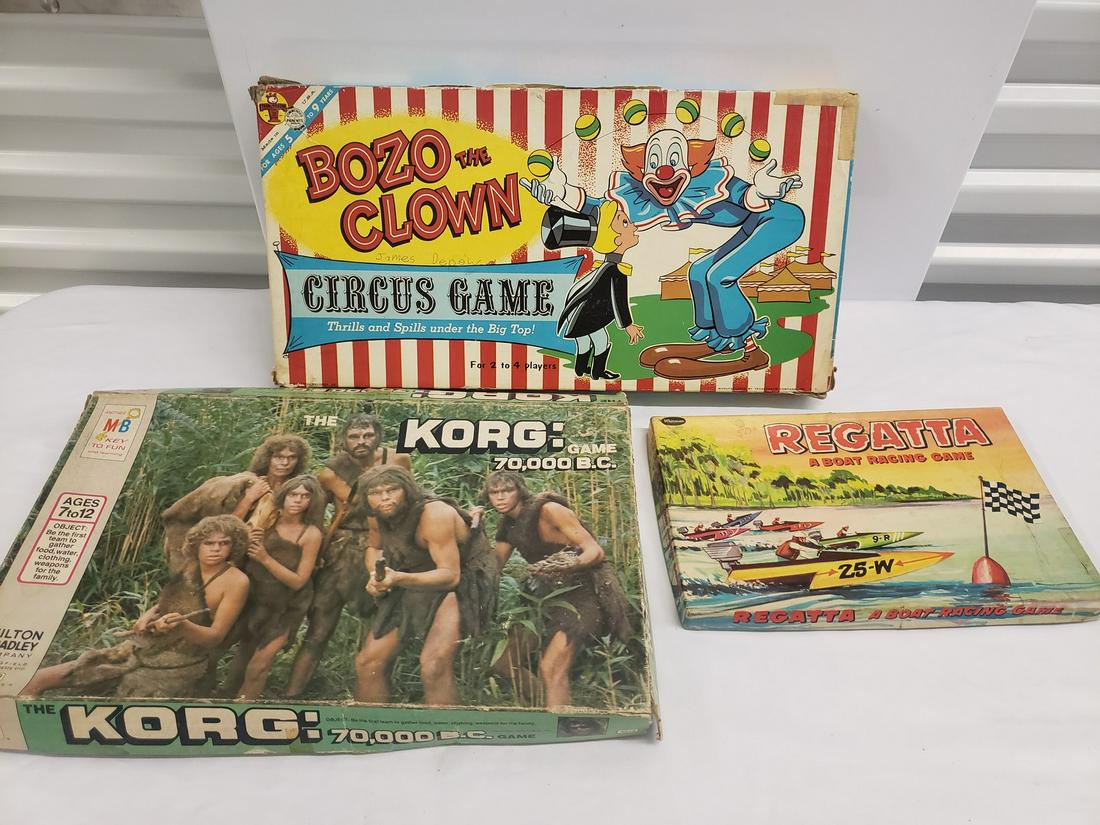 Lot of vintage board games: Lot of vintage board games
