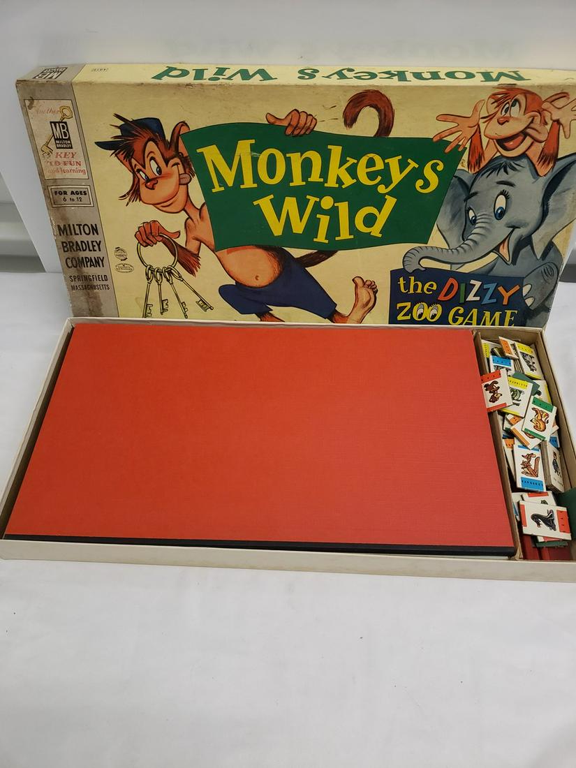 Monkeys Wild board game: Monkeys Wild board game