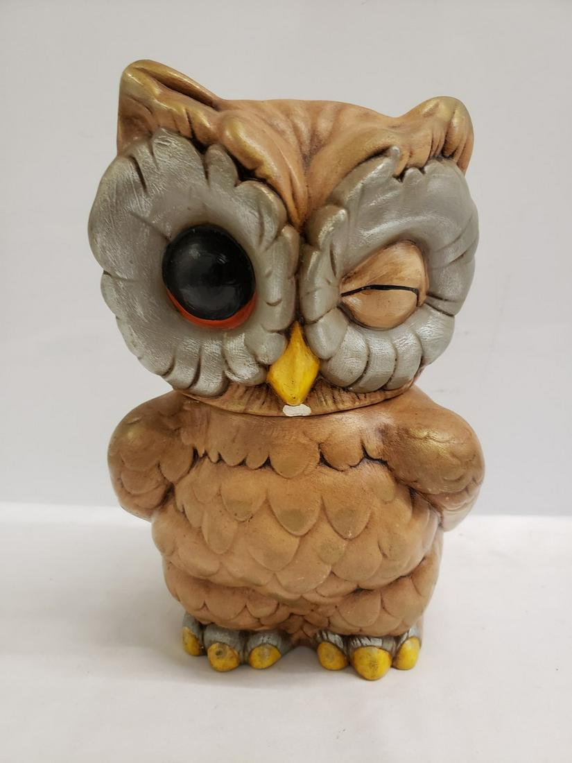 Vintage Owl cookie jar (1 of 1)