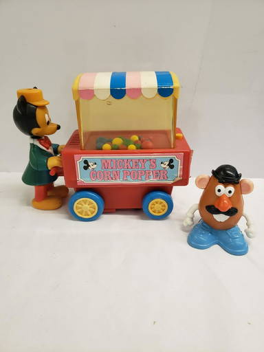 Mickey's Corn Popper Vintage Toy And Potato Head