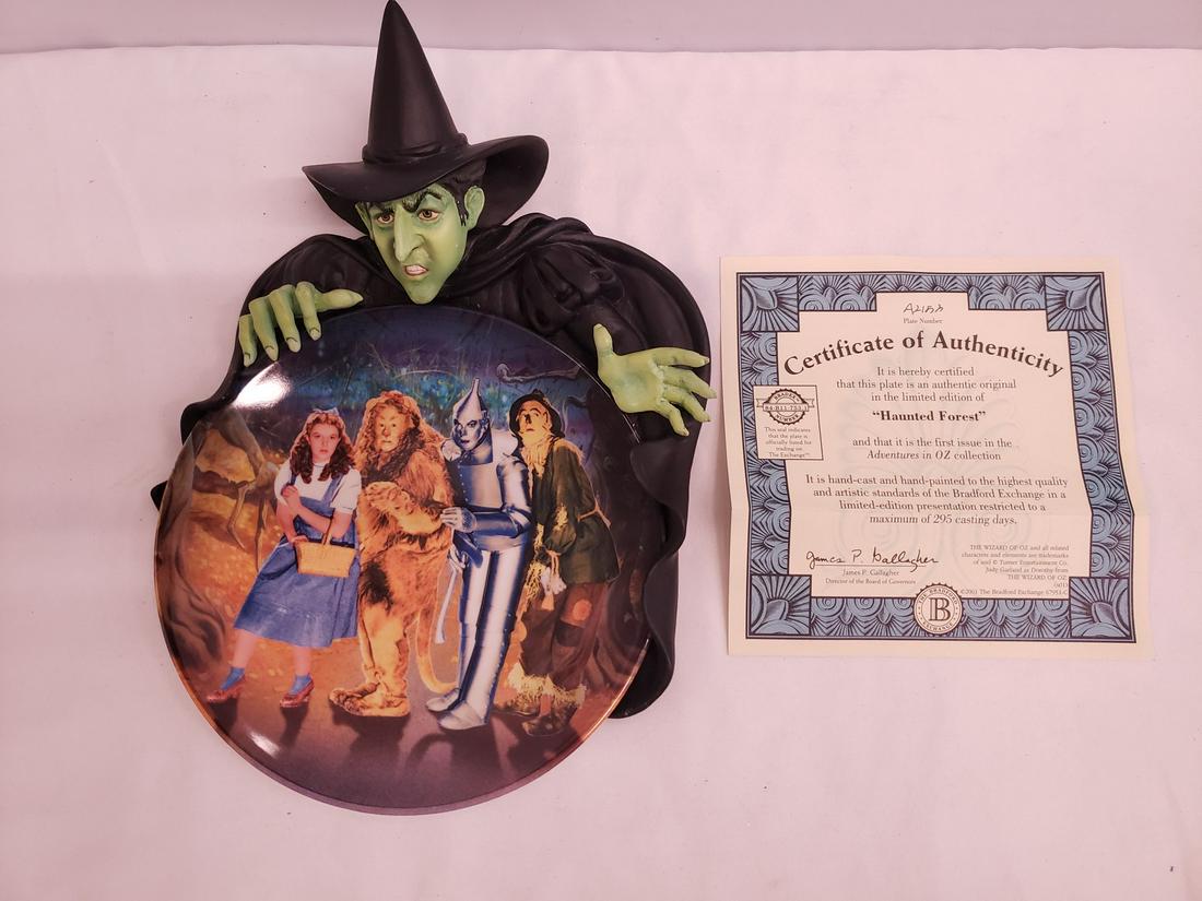The Wizard of Oz " Haunted Forest" Knowles Collector (1 of 1)