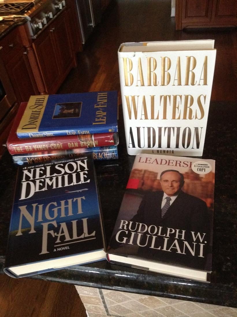 Signed Nelson Demille First Printing, Autographed Rudy (1 of 1)