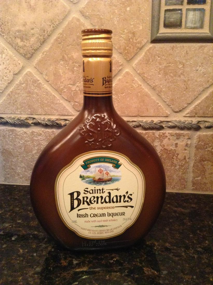 Saint Brendan's Irish Cream Liqueur 750ml Sealed: Any contents in bottle is Free; You are bidding on the bottle & unbroken tax stamp