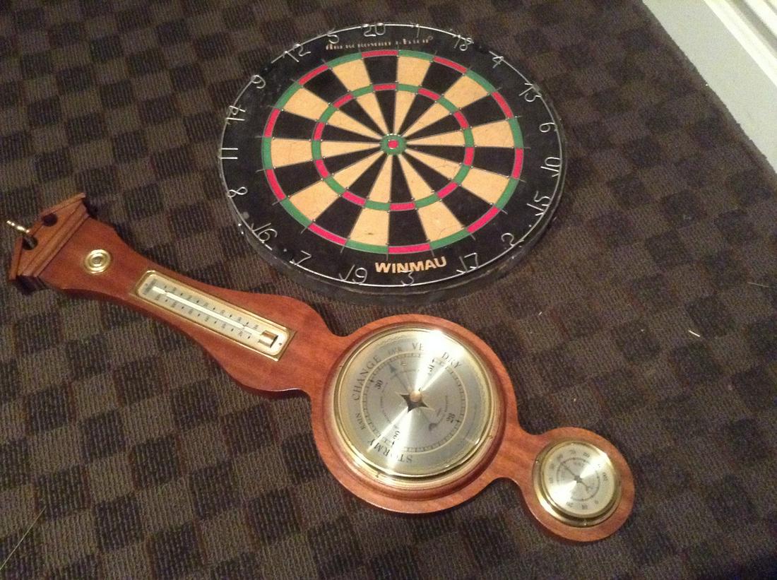 Swift Compensated Barometer/Thermometer and Abercrombie (1 of 1)