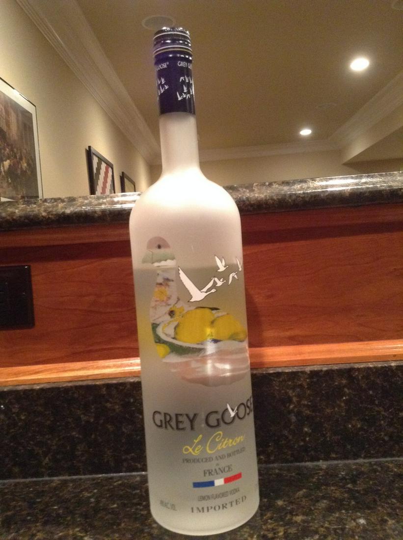 Grey Goose Le Citron 1.75L Bottle (1 of 1)