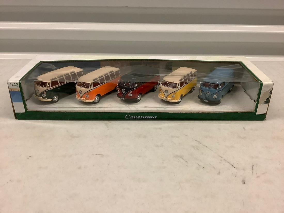 Cararama VW Bus die cast collection: Cararama VW Bus die cast collection
