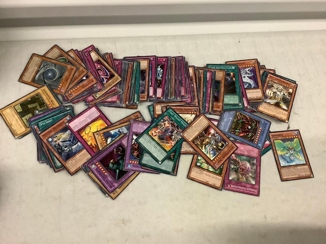 large lot of yu gi oh cards (1 of 1)