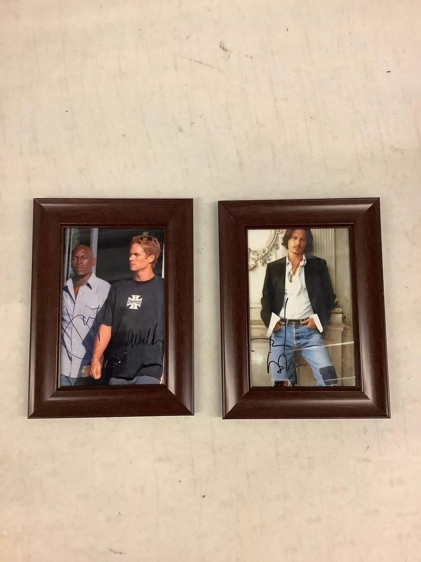 Two Signed Photos of Actors (1 of 1)