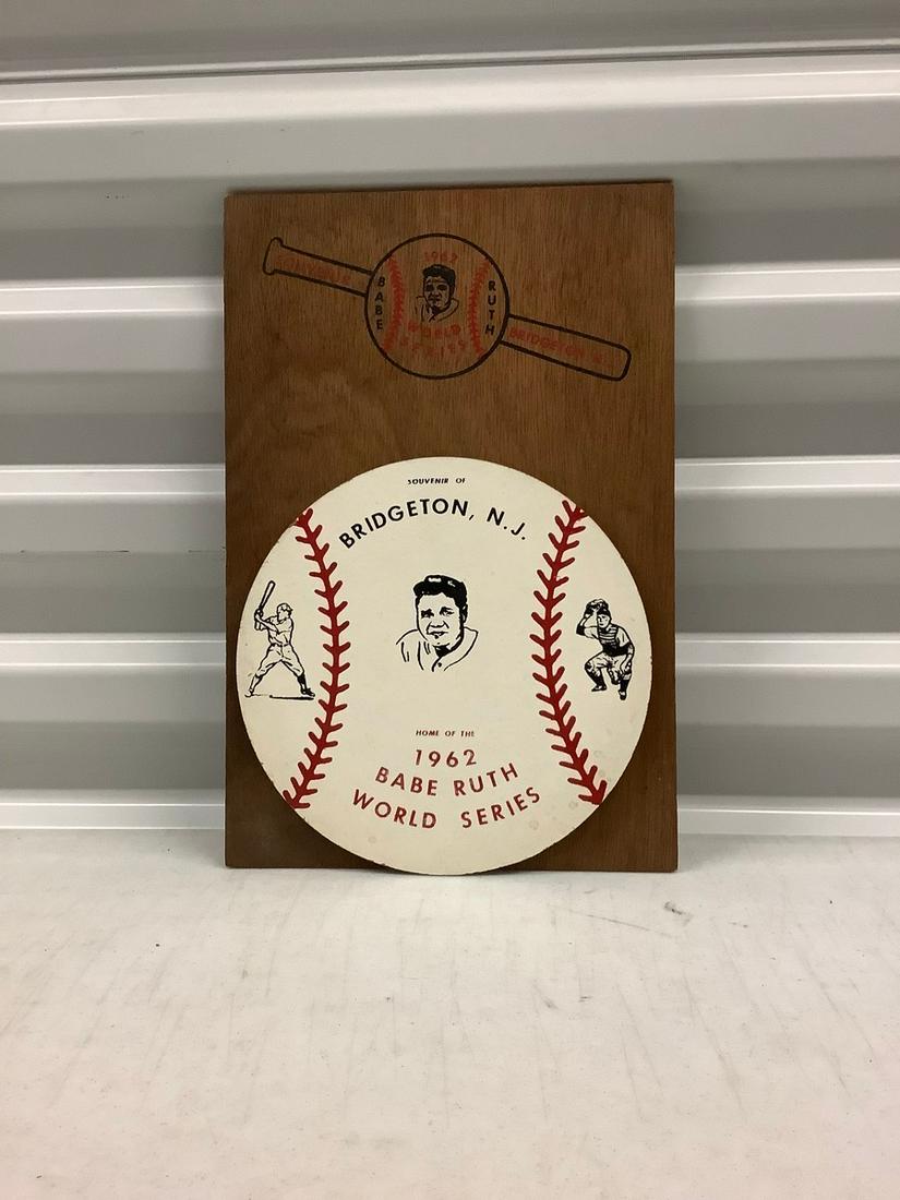 Wooden 1962 Babe Ruth World Series (1 of 1)