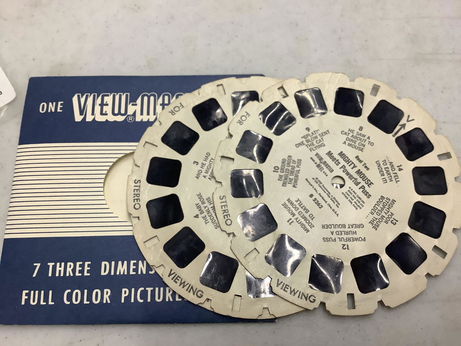 Lot of Mighty Mouse View-Master Reels (1 of 1)